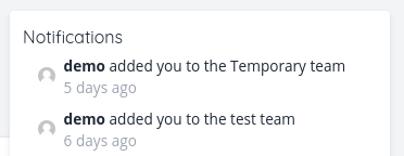 Notifications overview